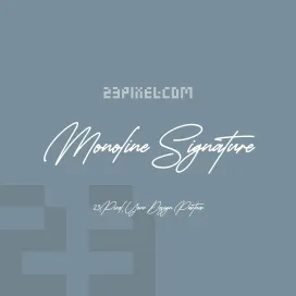 Monoline Signature
